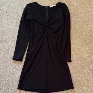 Abercrombie & Fitch Black Long Sleeve Dress